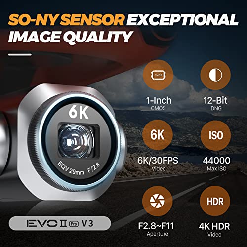 Autel EVO 2 PRO V3 Drone Bundle, 6K Video, Moonlight Algorithm