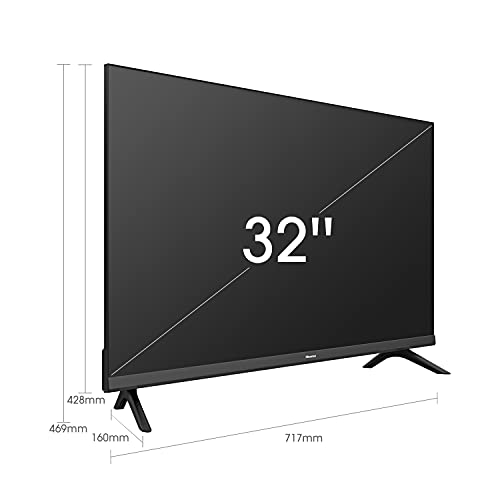 Hisense 32A4EGTUK 32" HD Smart TV, Natural Colour, DTS, Disney+