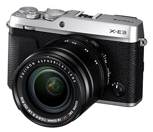 Fujifilm X-E3 Mirrorless Camera Silver + XF18-55mm Lens