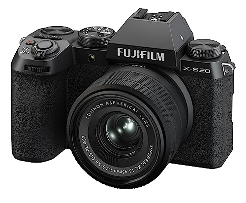 FUJIFILM X-S20 with FUJINON XC15-45mmF3.5-5.6 Lens Kit