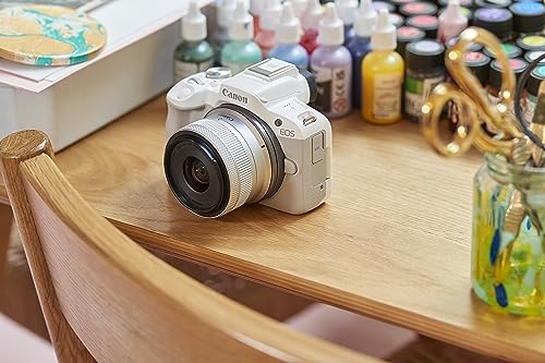 Canon EOS R50 Blanc + Objectif RF-S 18-45 stm