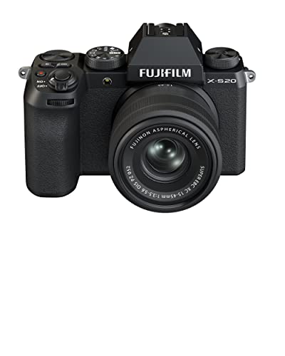 FUJIFILM X-S20 with FUJINON XC15-45mmF3.5-5.6 Lens Kit