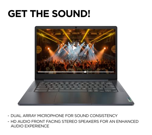 Lenovo IdeaPad 3 Chromebook 14 Inch HD Laptop