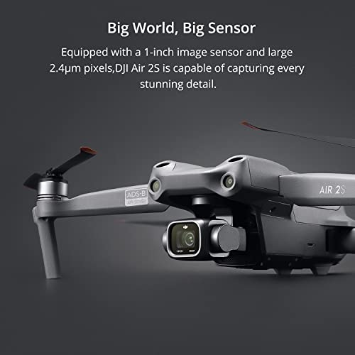 DJI Air 2S Combo: Drone with 3-Axis Camera