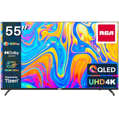 55" RCA QLED UHD Smart TV, Samsung Tizen OS