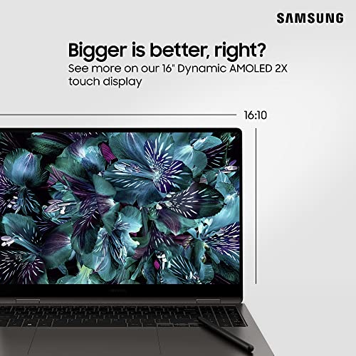 Samsung Galaxy Book3 Pro 360 16" Laptop, Intel i5, 8GB RAM