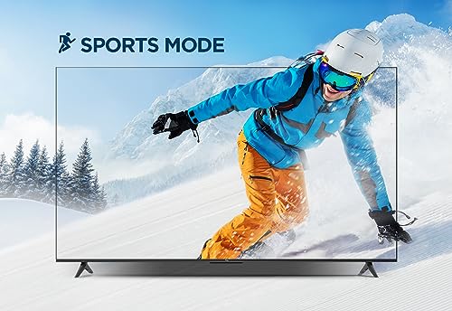 55" TCL 4K Smart TV with Android, Bezel-less