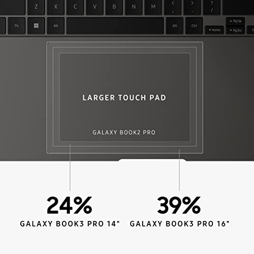 Samsung Galaxy Book3 Pro Wi-Fi 16" Laptop Core i7, 16GB RAM, 512GB Storage