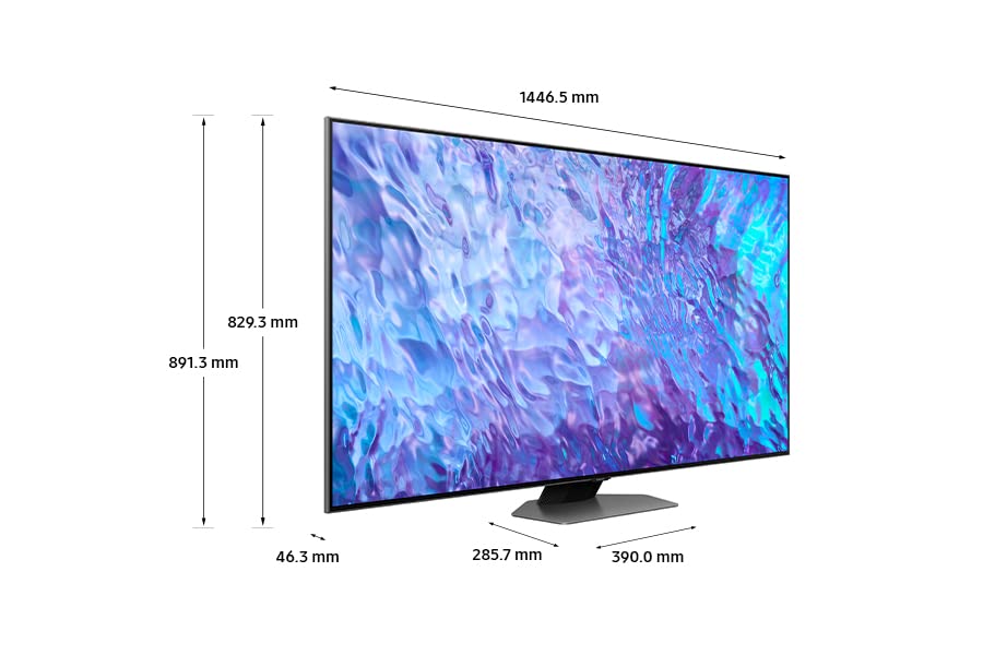 Samsung 65" Q80C 4K QLED TV 2023 - Neural Quantum Processor