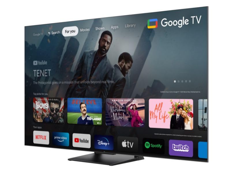 TCL 65C745K QLED Smart TV with Google Assistant