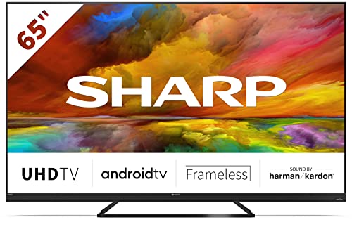 65-Inch SHARP Quantum Dot Frameless Android Smart TV