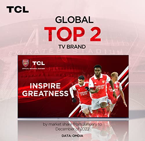 TCL 43C641K 43" QLED TV, 4K Ultra HD, Android