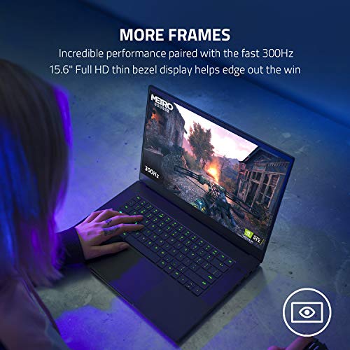 Razer Blade 15 - 15.6" Gaming Laptop, 300Hz Display
