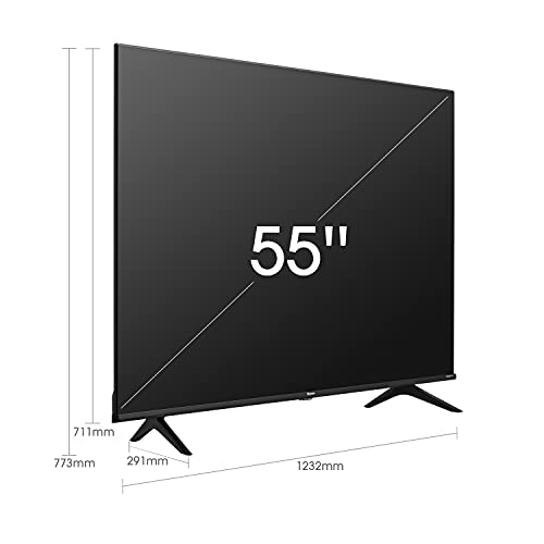 Hisense 55 Inch 4K UHD Smart TV, Dolby Vision, Alexa Built-in