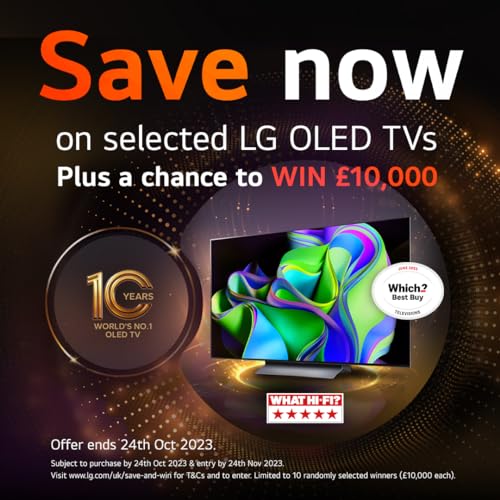 LG C2 55" 4K Smart TV OLED