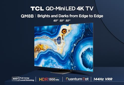 TCL 50-inch QLED Smart TV with Google TV