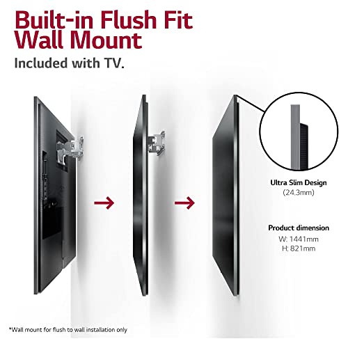 65" 4K OLED Smart TV with Voice Assistants