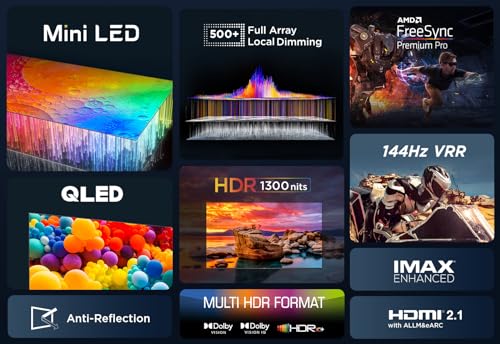 TCL 50-inch QLED Smart TV with Google TV