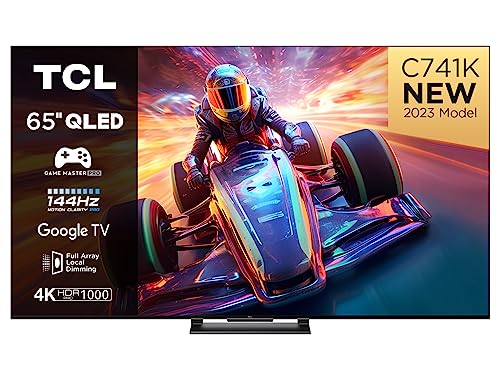 TCL 65C741K 65" QLED TV 4K Smart Dolby Vision