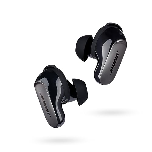 Bose QuietComfort Ultra Wireless Noise Cancelling Earbuds, Black