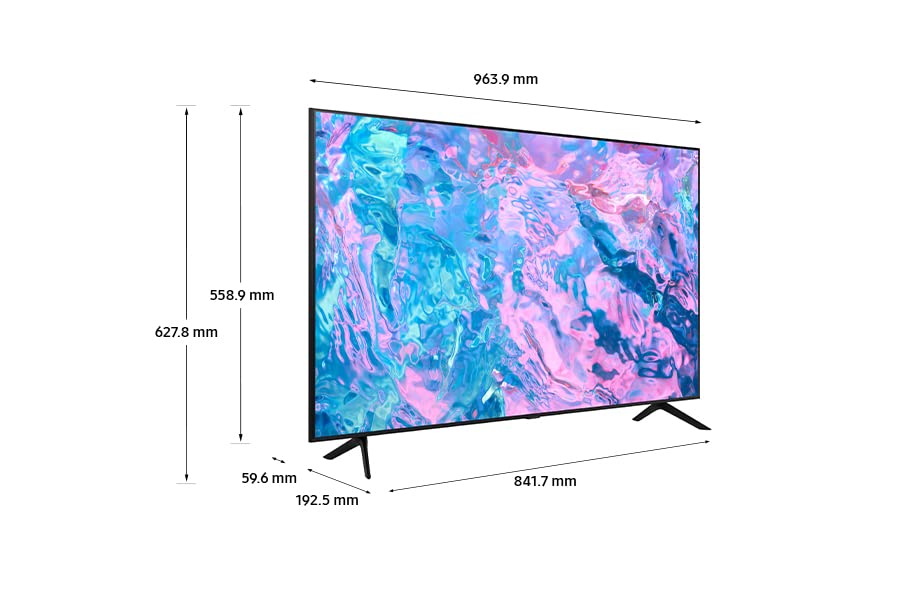 Samsung 43" 4K UHD HDR Smart TV - 2023 Model