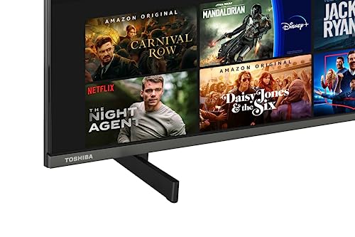 Toshiba 43" QLED 4K Smart Fire TV, TRU Picture Engine