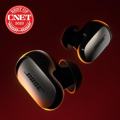 Bose QuietComfort Ultra Wireless Noise Cancelling Earbuds, Black