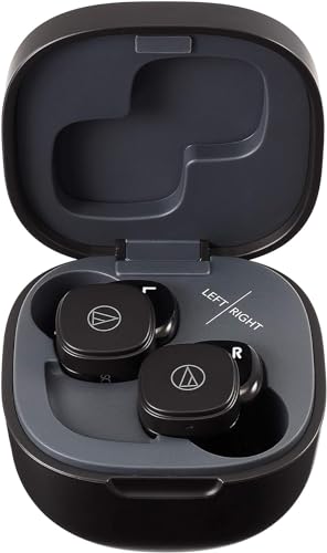 Audio-Technica SQ1TW Black Wireless Earbuds