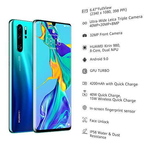 HUAWEI P30 Pro 128Gb Smartphone with Leica Camera