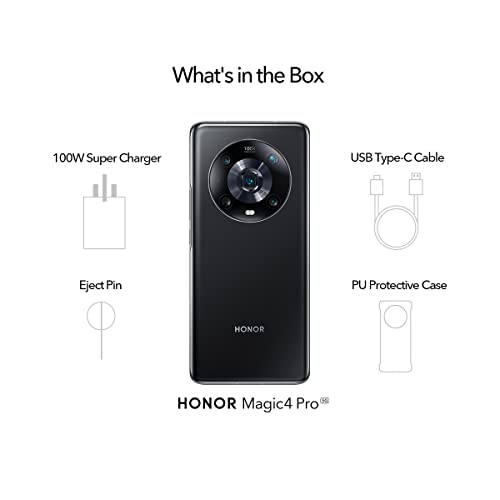 HONOR Magic4 Pro 5G Smartphone 8+256GB, 120Hz Curved Screen