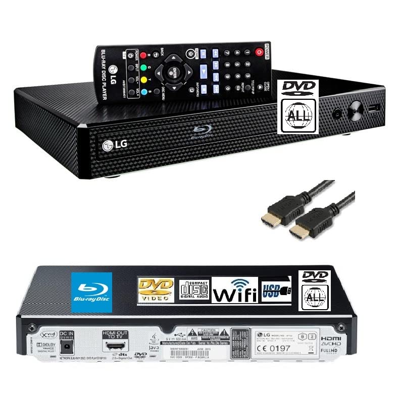 LG BP350 Blu-Ray Player with Multi Region DVD