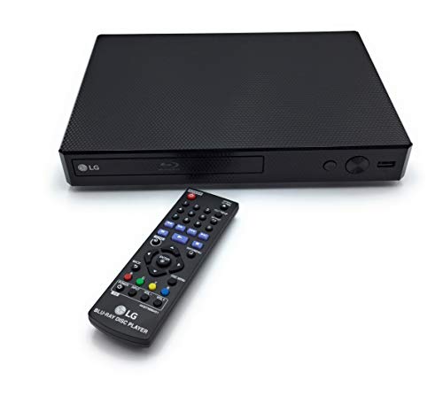 LG BP250 DVD/Blu-Ray Player - Sleek Black Color