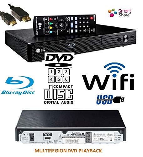 LG BP350 Blu-Ray Player with Multi Region DVD
