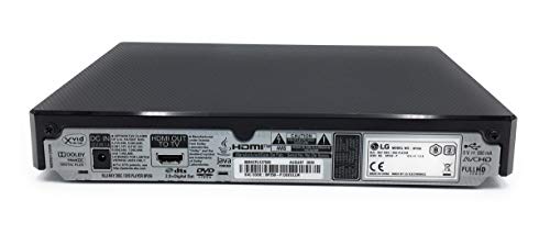 LG BP250 DVD/Blu-Ray Player - Sleek Black Color