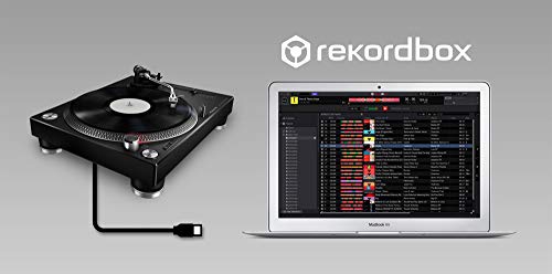 Pioneer DJ PLX-500 Direct Drive DJ Turntable, Black