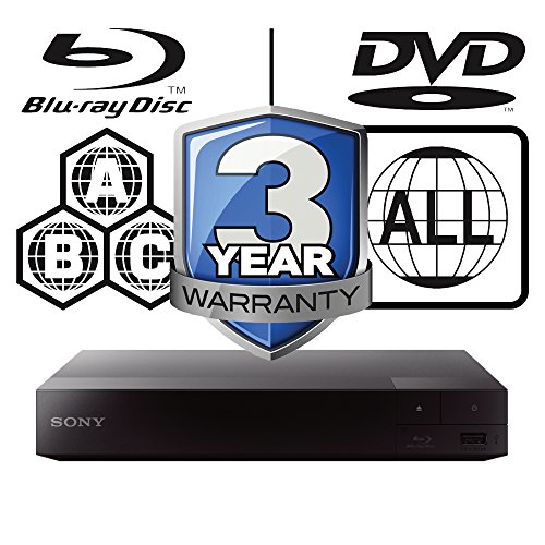 Blu-Ray Player: Compatible with Sony BDPS1700B, Multiregion, LAN