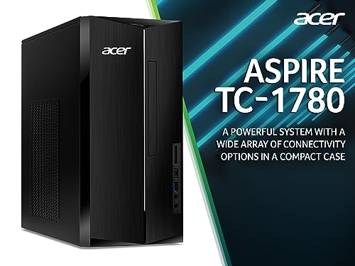 Acer Aspire TC-1780 Desktop PC - Intel Core i3-13100, 8GB RAM