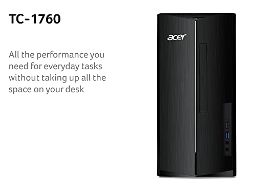 Acer Aspire TC-1760 Desktop PC - Intel Core i3