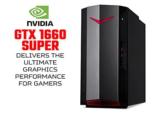 Acer Nitro N50-620 Gaming PC - Core i5, 8GB RAM, 1TB HDD, 512GB SSD
