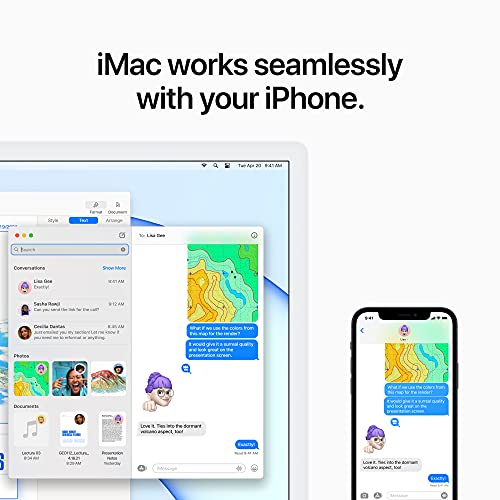 2021 Apple iMac with Apple M1 Chip - Blue
