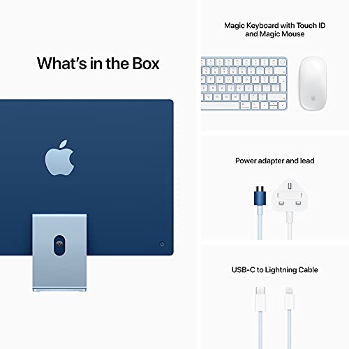 2021 Apple iMac with Apple M1 Chip - Blue
