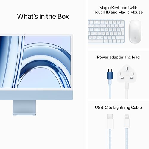 Apple 2023 iMac: M3 chip, 24" 4.5K Retina, iPhone compatible
