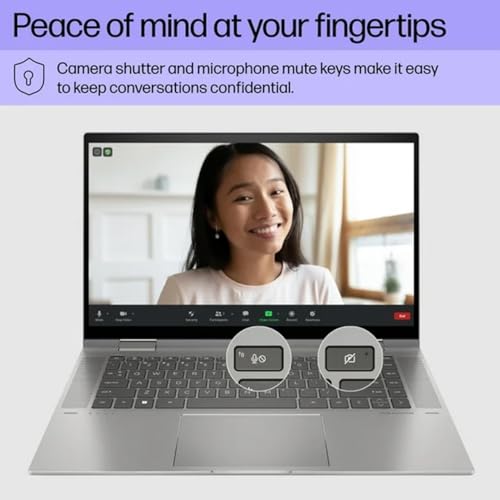 HP Envy x360 2-in-1 Touch Laptop, 15.6" FHD