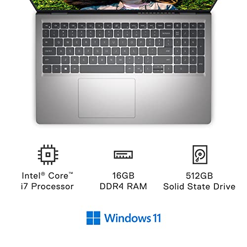 Dell Inspiron 3520 15.6" FHD Laptop, Intel Core i7-1255U