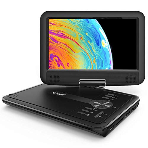 ieGeek 11.5" Portable DVD Player, Region Free, Black