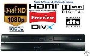 Toshiba DVR20 Combo Recorder with Freeview, DVD/VCR