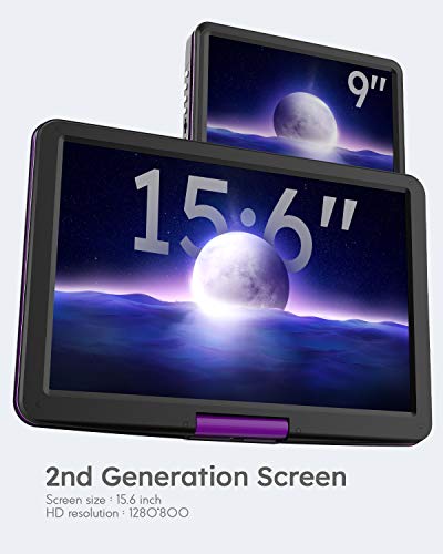BOIFUN 17.5'' Portable DVD Player, Large HD Screen