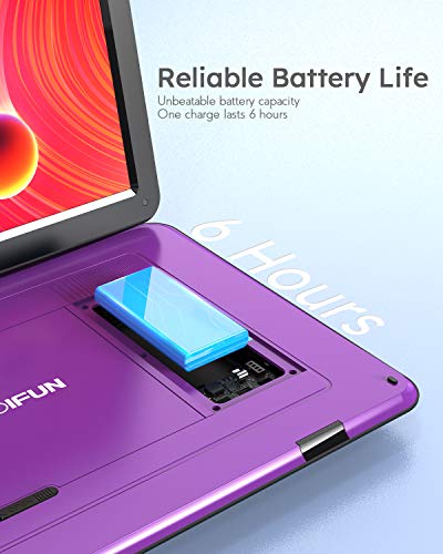 BOIFUN 17.5'' Portable DVD Player, Large HD Screen