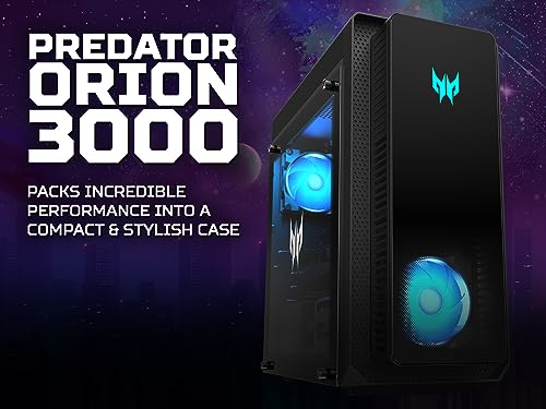 Acer Predator Orion 3000 Gaming PC - Core i5-12400F