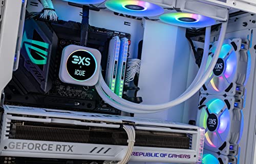 3XS White Gaming PC - Intel i9 14900K, 32GB